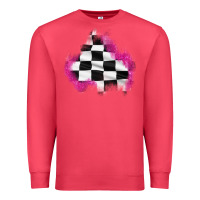 Cardinal race flag glitter patch Premium Sweatshirt - AdoDesignShop