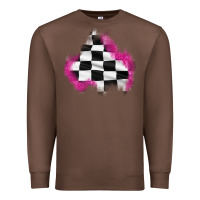 Chestnut race flag glitter patch Premium Sweatshirt - AdoDesignShop