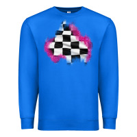 True Royal race flag glitter patch Premium Sweatshirt - AdoDesignShop