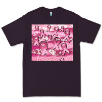 Plum ribbon Premium Tee - CowGirlArtShop