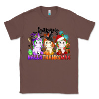 Chestnut happy hallothanksmas unicorn Classic Tee - CowGirlArtShop