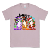 Lilac happy hallothanksmas unicorn Classic Tee - CowGirlArtShop