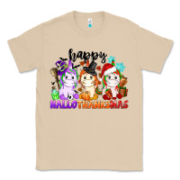 Mushroom happy hallothanksmas unicorn Classic Tee - CowGirlArtShop