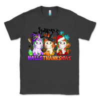 Smoke happy hallothanksmas unicorn Classic Tee - CowGirlArtShop