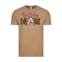 Vintage Coffee Bulldog Mom Vintage Tee - Jasminsmagicworld