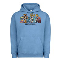 Pigment Pebble Blue she i̇s strong proverbs 31 25 Urban Hoodie - JahusDesignShop