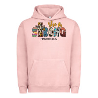Pigment Salmon she i̇s strong proverbs 31 25 Urban Hoodie - JahusDesignShop