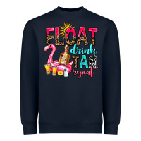 Navy float drink tan repeat Heavyweight Sweatshirt - AdoDesignShop