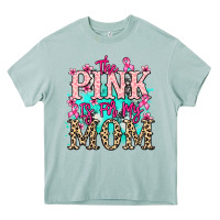 Arona The pink is for my Mom Cancer Awareness Heavy Core Tee - HowdyJamesFarm
