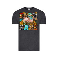 Vintage Black western farm babe Vintage Tee - OliviaCreatesArt