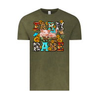 Vintage Olive western farm babe Vintage Tee - OliviaCreatesArt