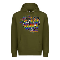 Army Green woke up gay again Premium Hoodie - SublimationCraftShop