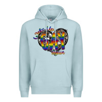 Blue Mist woke up gay again Premium Hoodie - SublimationCraftShop