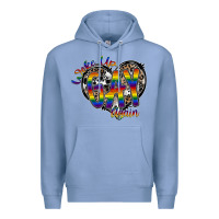 Colony Blue woke up gay again Premium Hoodie - SublimationCraftShop