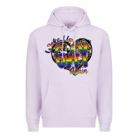 Lilac woke up gay again Premium Hoodie - SublimationCraftShop