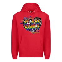 Red woke up gay again Premium Hoodie - SublimationCraftShop