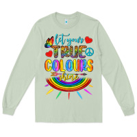 Matcha Let Your True Colours Shine Long Sleeve Tee - BundleAndBundleShop