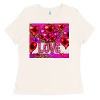 Bone love heart shaped balloons tumbler hjf Ladies Tee - HowdyJamesFarm