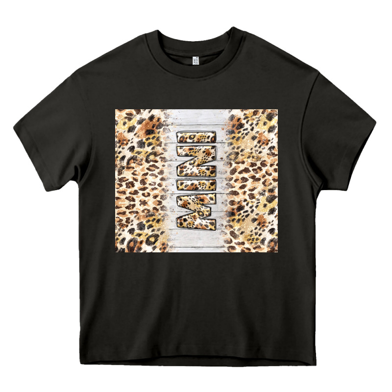 Mother's Day Mini Leopard Tumbler Tbs Heavy Core Tee by TumblerDesignByShophia | Teevron