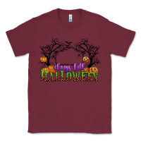 Burgundy days till halloween Classic Tee - CowGirlArtShop