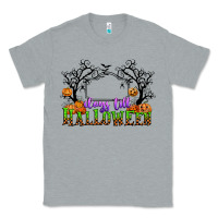 Heather Grey days till halloween Classic Tee - CowGirlArtShop