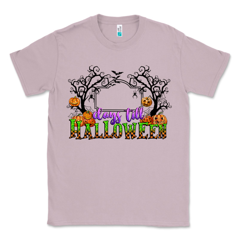 Days Till Halloween Classic Tee by CowGirlArtShop | Teevron