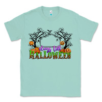 Seafoam days till halloween Classic Tee - CowGirlArtShop
