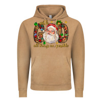 Vintage Camel with god all things are possible with santa claus bbs Vintage Hoodie - BundleAndBundleShop
