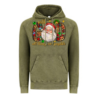 Vintage Olive with god all things are possible with santa claus bbs Vintage Hoodie - BundleAndBundleShop