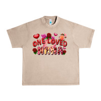 French Oak One loved nana Valentine's Day Urban Heavy Tee - FaDigitalArtStudio