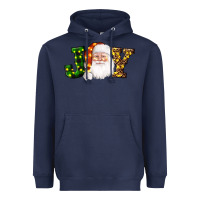 Navy Christmas santa clause joy Heavyweight Hoodie - AdoDesignShop