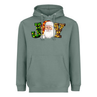 Sage Christmas santa clause joy Heavyweight Hoodie - AdoDesignShop
