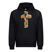 Black pumpkin cross Urban Hoodie - JahusDesignShop