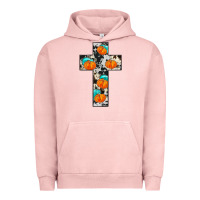 Pigment Salmon pumpkin cross Urban Hoodie - JahusDesignShop