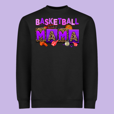 Basketball Mama Heavyweight Sweatshirt Designed By Adodesignshop