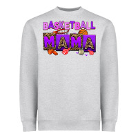 Heather Grey basketball mama Heavyweight Sweatshirt - AdoDesignShop