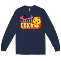 Navy one cute chick Long Sleeve Tee - FaDigitalArtStudio