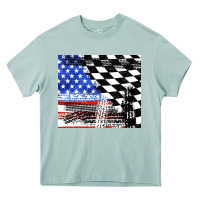 Arona racing checkered flag tumbler tbs Heavy Core Tee - TumblerDesignByShophia
