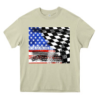 Mossy racing checkered flag tumbler tbs Heavy Core Tee - TumblerDesignByShophia