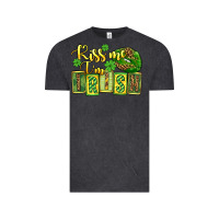 Vintage Black St. Patrick's Kiss me i am irish Vintage Tee - OliviaCreatesArt