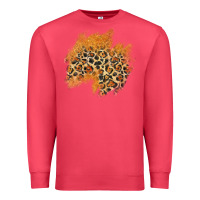 Cardinal leopard glitter patch Premium Sweatshirt - AdoDesignShop
