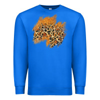 True Royal leopard glitter patch Premium Sweatshirt - AdoDesignShop