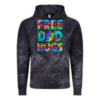 Cloud Black Pride LGBTQ Free Dad Hugs Vintage Hoodie - BundleAndBundleShop