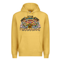 Antique Gold mind your own motherhood Premium Hoodie - SublimationCraftShop