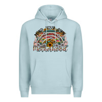 Blue Mist mind your own motherhood Premium Hoodie - SublimationCraftShop