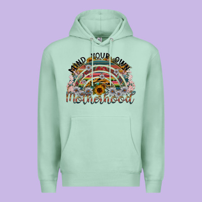 Mind Your Own Motherhood Premium Hoodie Designed By Sublimationcraftshop