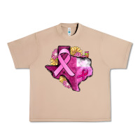 Burro Texas Cancer Awareness map Urban Heavy Tee - FaDigitalArtStudio