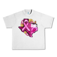 Lunar Rock Texas Cancer Awareness map Urban Heavy Tee - FaDigitalArtStudio