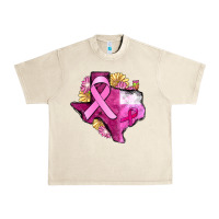 Sandshell Texas Cancer Awareness map Urban Heavy Tee - FaDigitalArtStudio