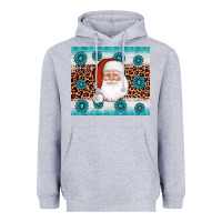 Heather Grey santa gemstone Heavyweight Hoodie - AdoDesignShop